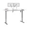 Bestar Bestar Upstand 72W x 30D Standing Desk with Dual Monitor Arm in white 175880-000017 - alternate 10